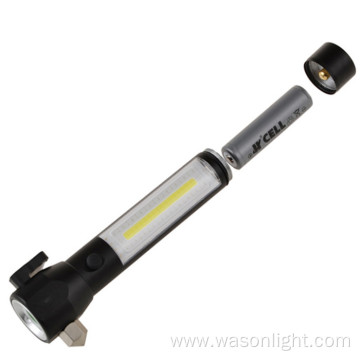 Rescue Led Flashlight With Knife And Hammer